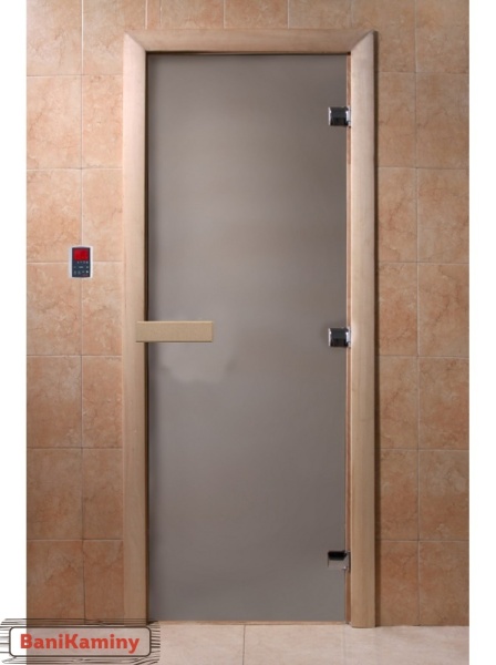 Дверь для сауны САТИН 1900*700 8мм DoorWood