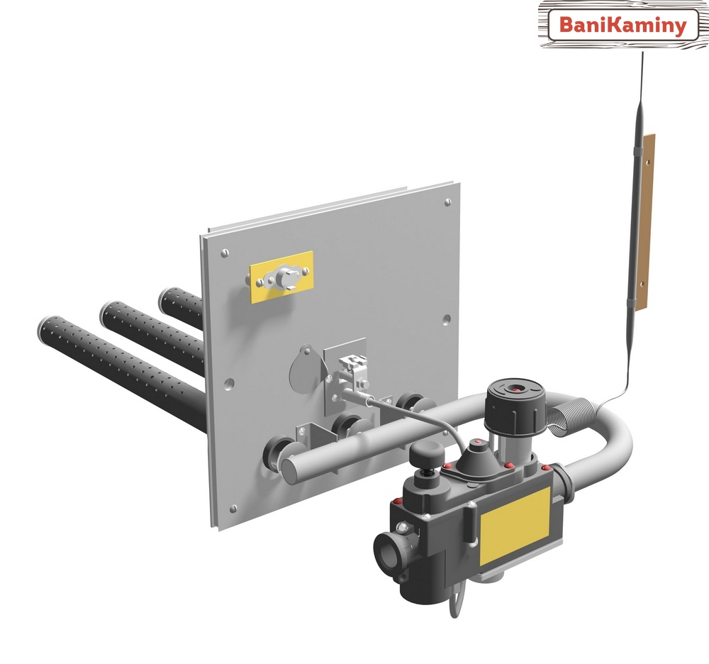Автоматика УГ-САБК-ТРБ-35-1 (для Уралочки 30) Газовая горелка с  пьезорозжигом купить у официального представителя