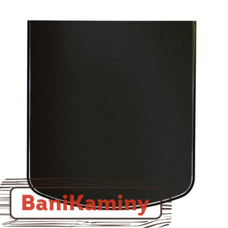 Предтопочный лист 051-R9005 900x800 черный (Вулкан)