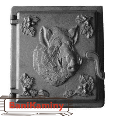 Дверка печная топочная ДТ-4 (Кабан) 250*270 (Бежецк)