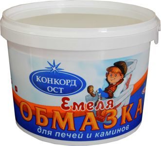 Обмазка для печей и каминов "Емеля" 3 кг