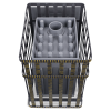 Печь для бани чугунная Гроза в сетке 24 (П) 2022 (снято)