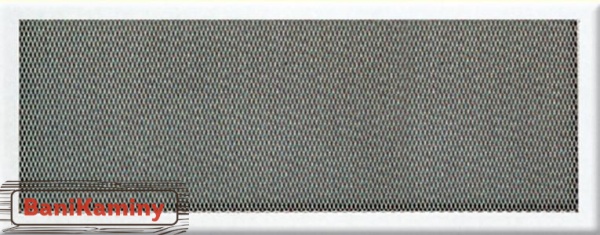 Вентиляционная решётка для камина DL-55 Белый лак