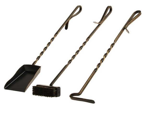 Дровница кованая с набором DN764