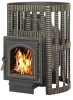 Печь для бани Везувий Легенда Ковка 22 чугунная (270) б/в