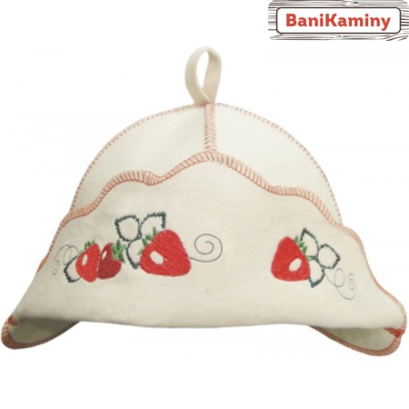 Шляпа Красная шапочка Клубника