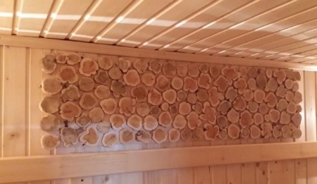 Декоративное панно из можжевельника 500х1200