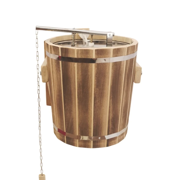 Обливное устройство с клапаном Дождь 20л с нержавеющей вставкой ДОБРЫНЯ ОУК-ДН-20Д М