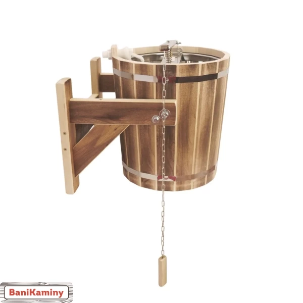 Обливное устройство с клапаном Дождь 20л с нержавеющей вставкой ДОБРЫНЯ ОУК-ДН-20Д М