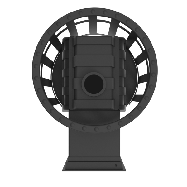 Печь-камин для бани Воевода 15 Д-2 сетчатый кожух, чугунная