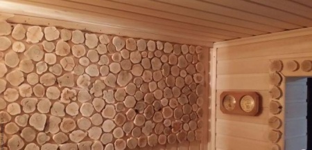 Декоративное панно из можжевельника 500х1200