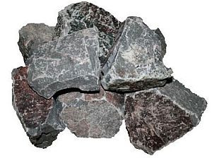 Камни для бани Порфирит 20 кг
