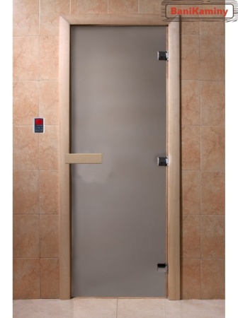 Дверь для сауны САТИН 1900*700 8мм DoorWood