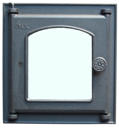Дверца топочная со стеклом LK 361 (250*280)