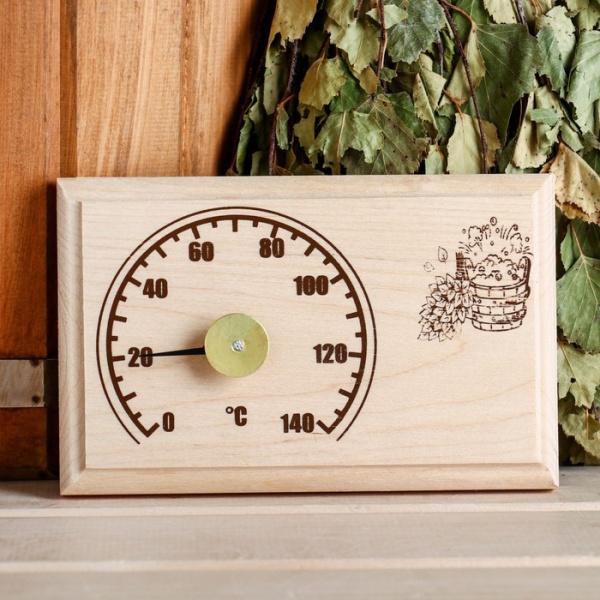 Термометр Банная станция открытая 
