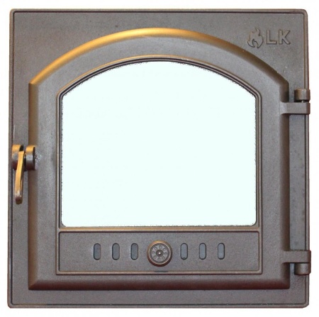 Дверца герметичная со стеклом 305 LK (410х410)