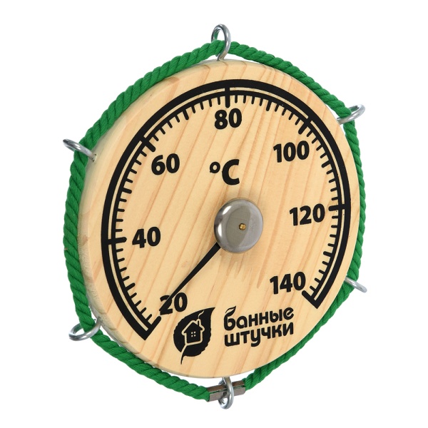 Термометр "Штурвал" для бани и сауны