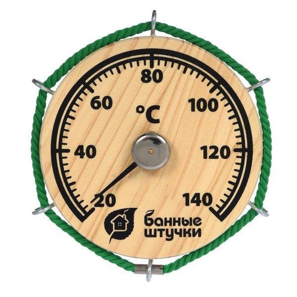 Термометр "Штурвал" для бани и сауны