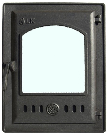 Дверца  топочная герметичная со стеклом 310 LK (250х350)